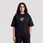 Horus Tee - Black - Cropped Boxy Fit