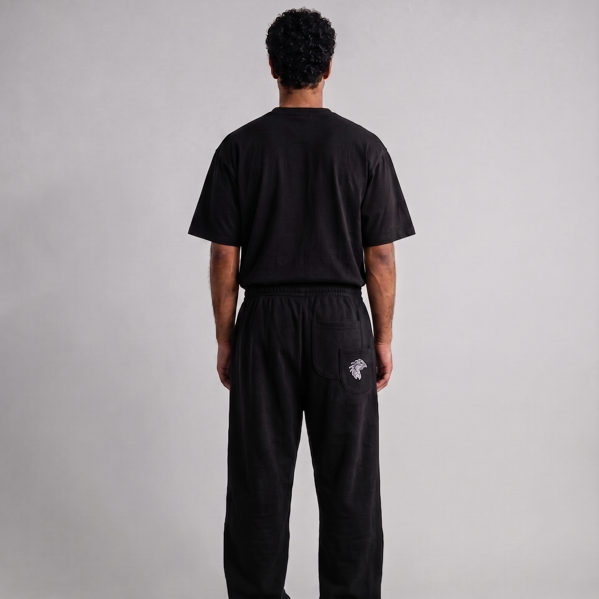 Horus Suit - Black - Boxy Cropped Fit