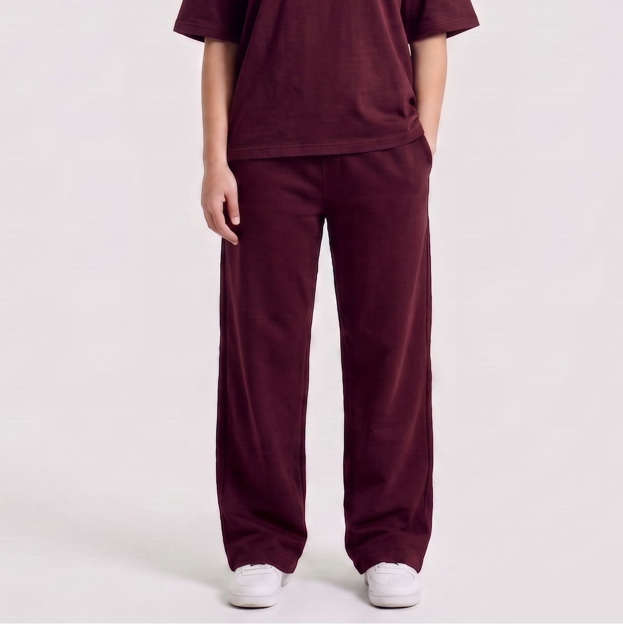 Burgundy Hours Pants