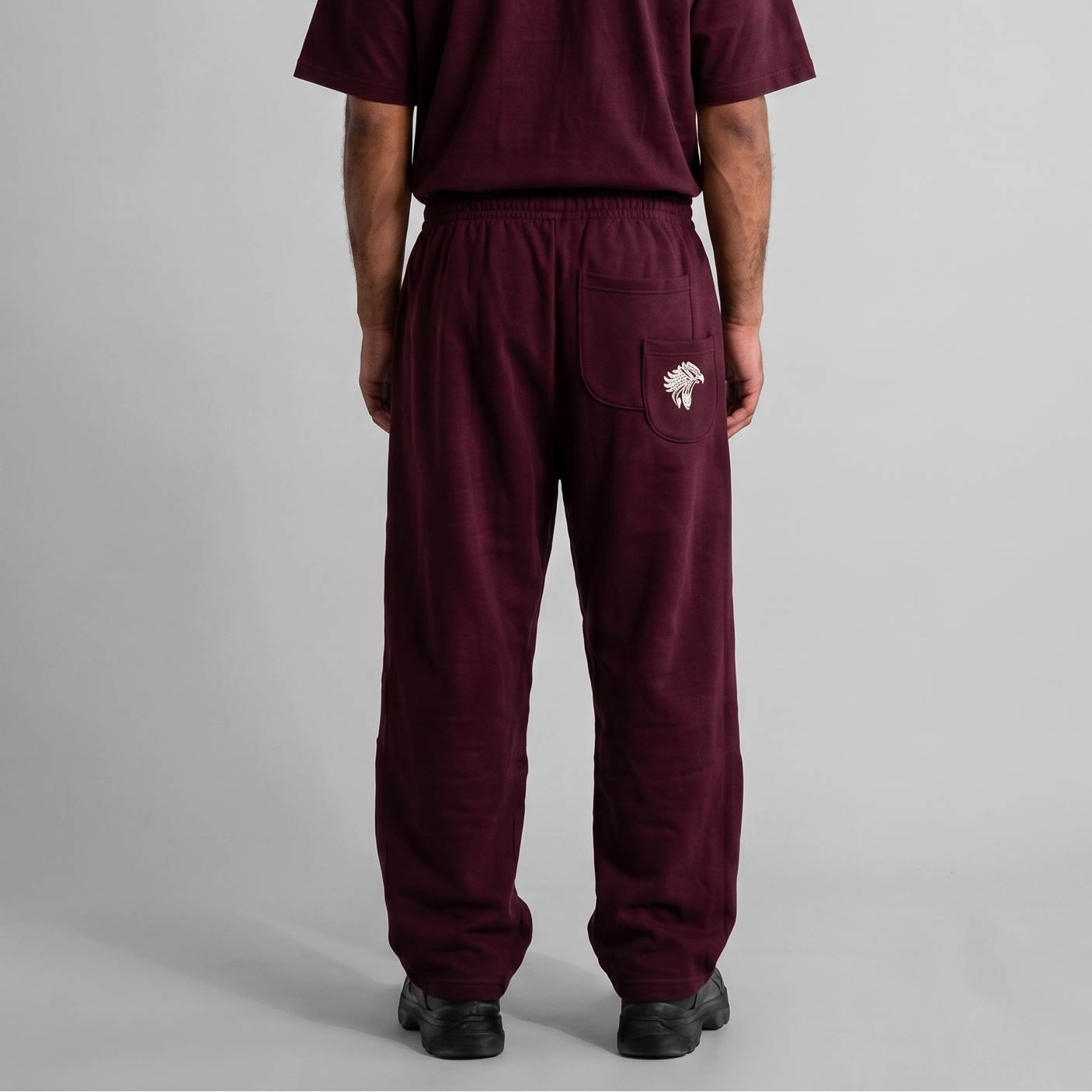 Burgundy Hours Pants