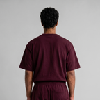 Horus Tee-Burgundy -Boxy Fit