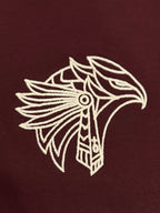 Horus Tee-Burgundy -Boxy Fit