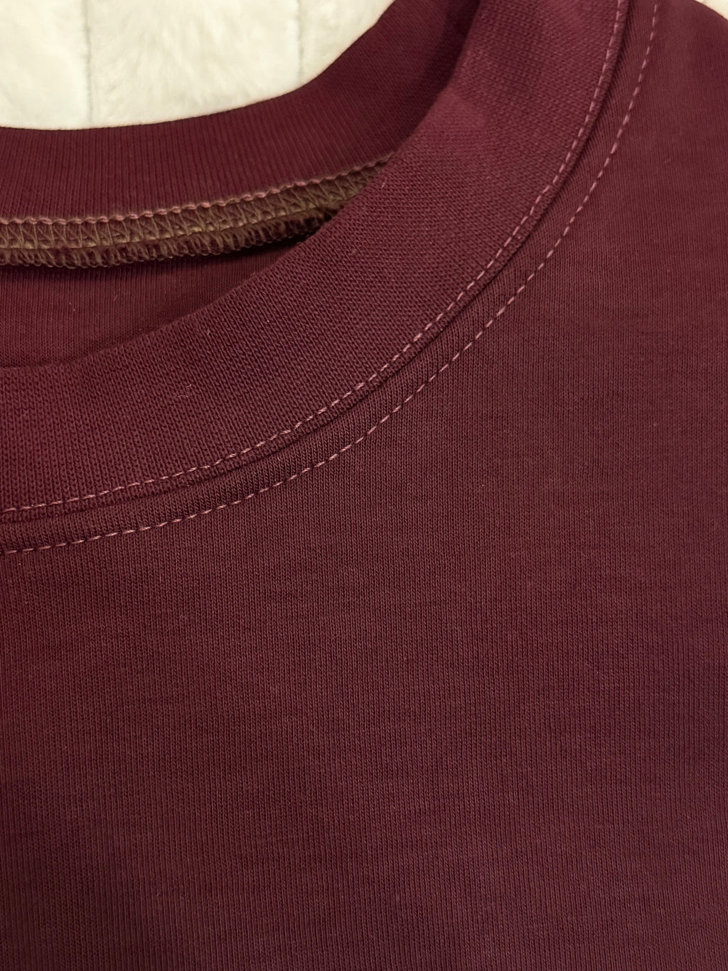 Horus Tee-Burgundy -Boxy Fit