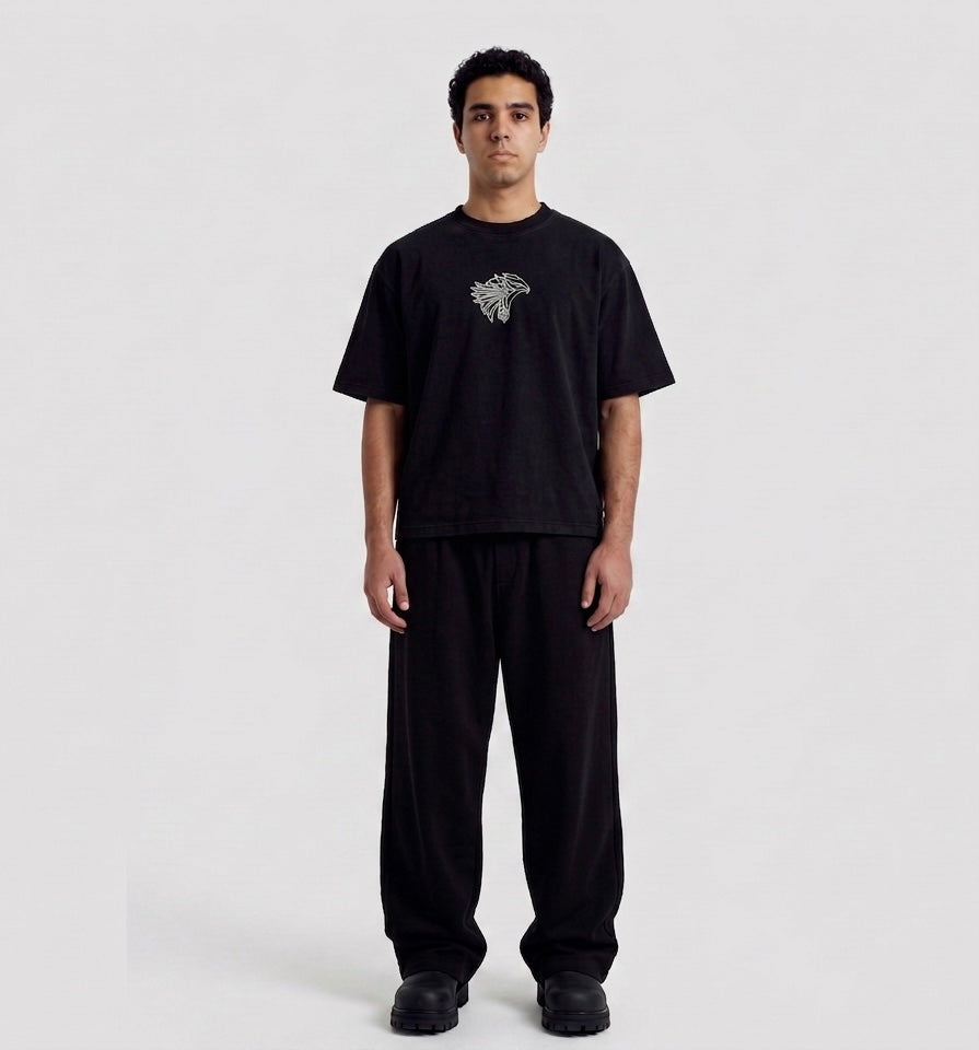 Horus Suit - Black - Boxy Cropped Fit