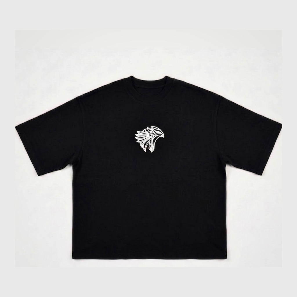 Horus Tee - Black - Cropped Boxy Fit