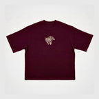 Horus Tee-Burgundy -Boxy Fit