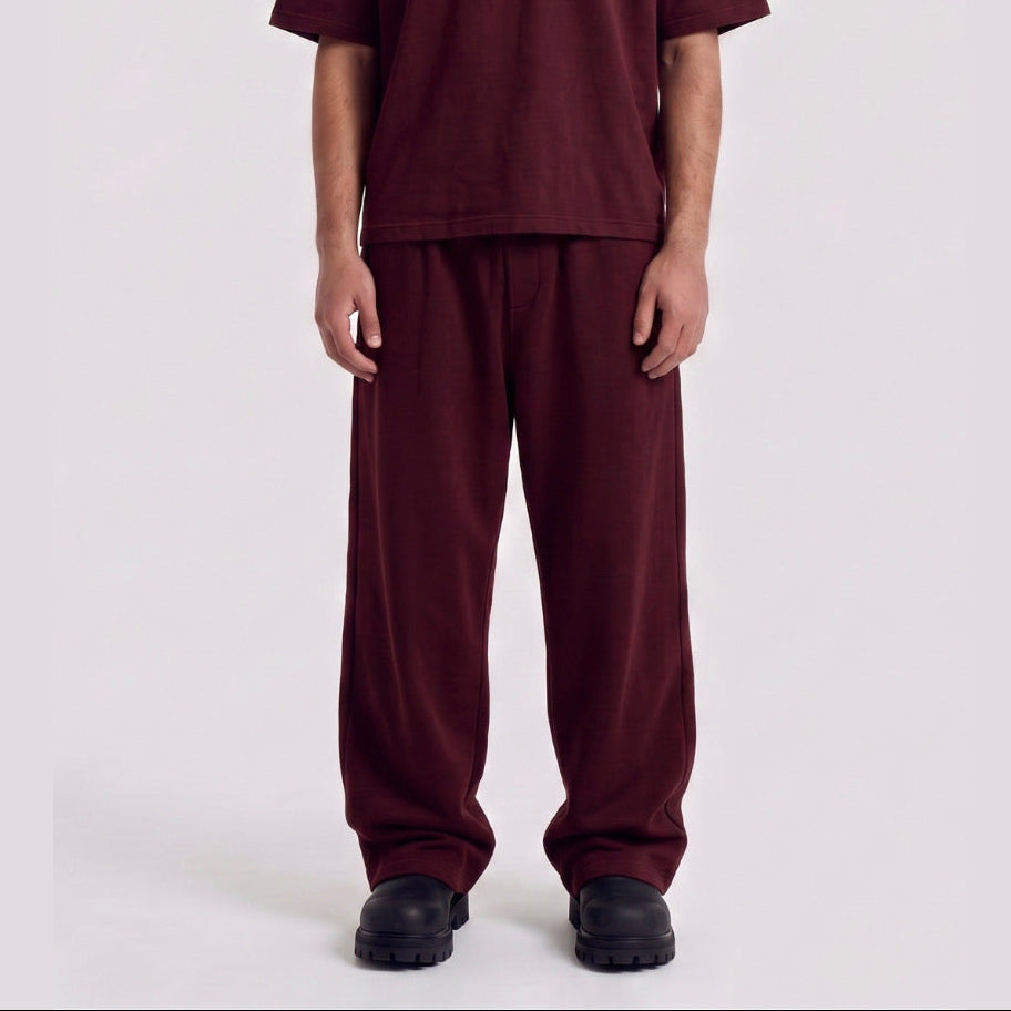 Burgundy Hours Pants