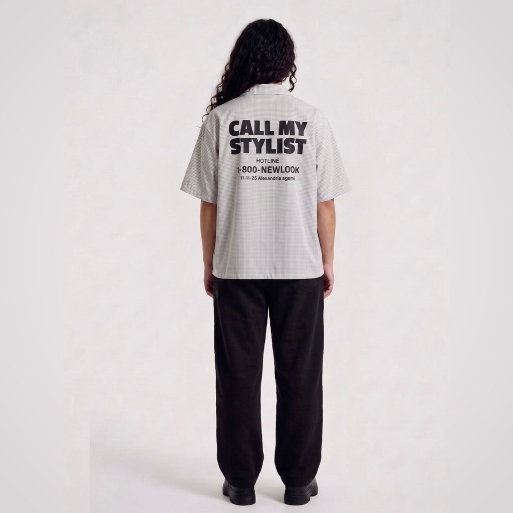"Call My Stylist" Short-Sleeve Shirt