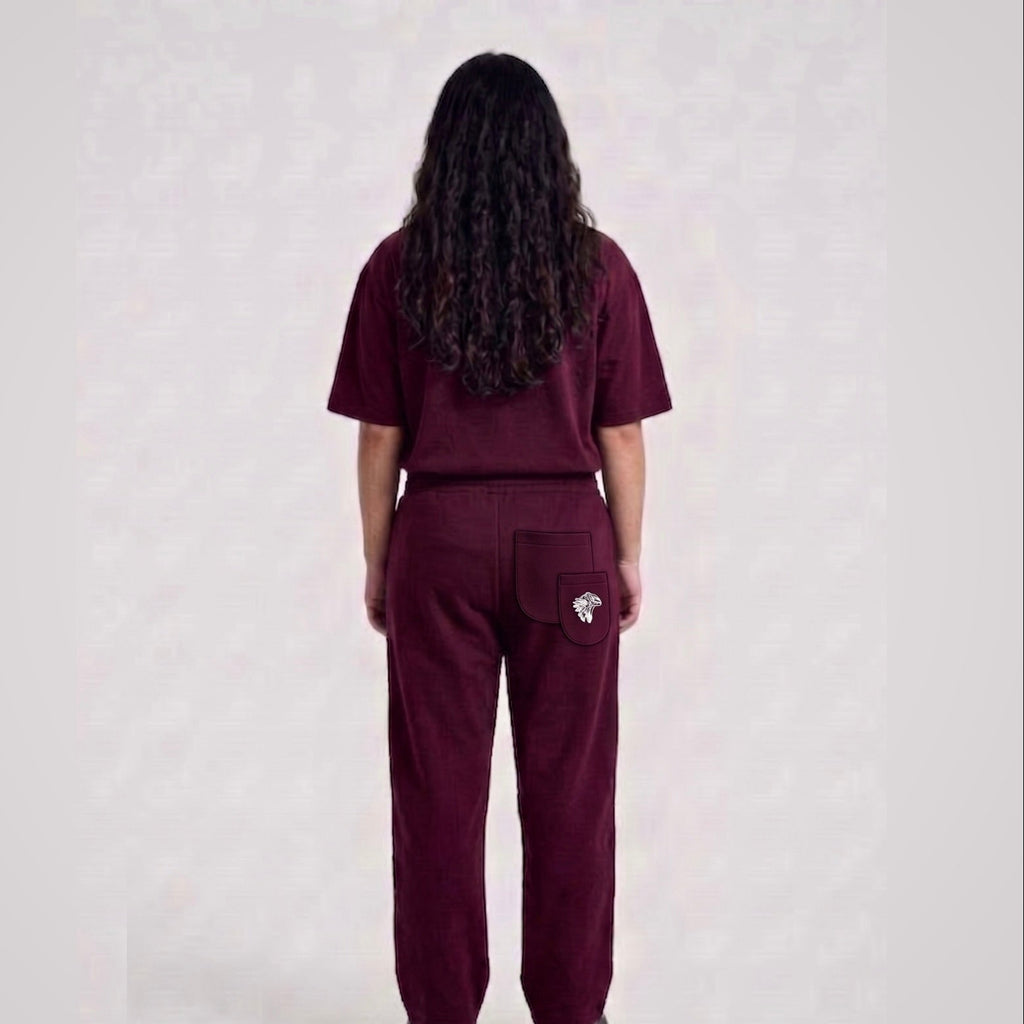 Horus Suit - Burgundy - Boxy Fit